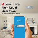 KIDDE SMART SMOKE AND CARBON MONOXIDE DETECTOR RING APP 30CUAR - WHITE - Like New