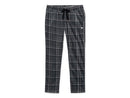 HURLEY MEN'S FLEECE LOUNGE PANT - SIZE: MEN M - GRAY/WHITE - Brand New
