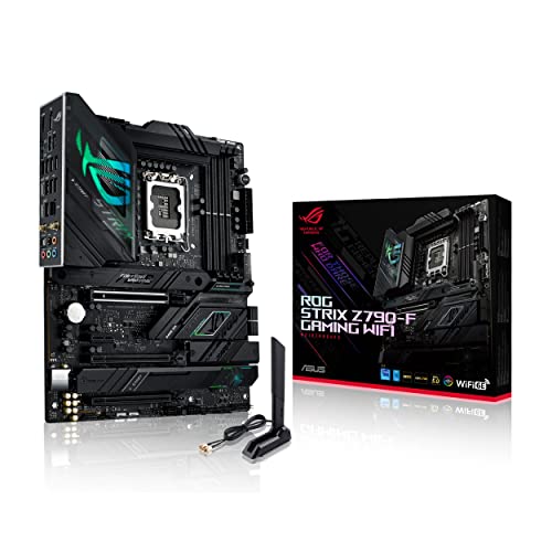 ASUS ROG STRIX Z790-F GAMING WIFI 6E LGA 1700 ATX GAMING MOTHERBOARD BLACK - Like New