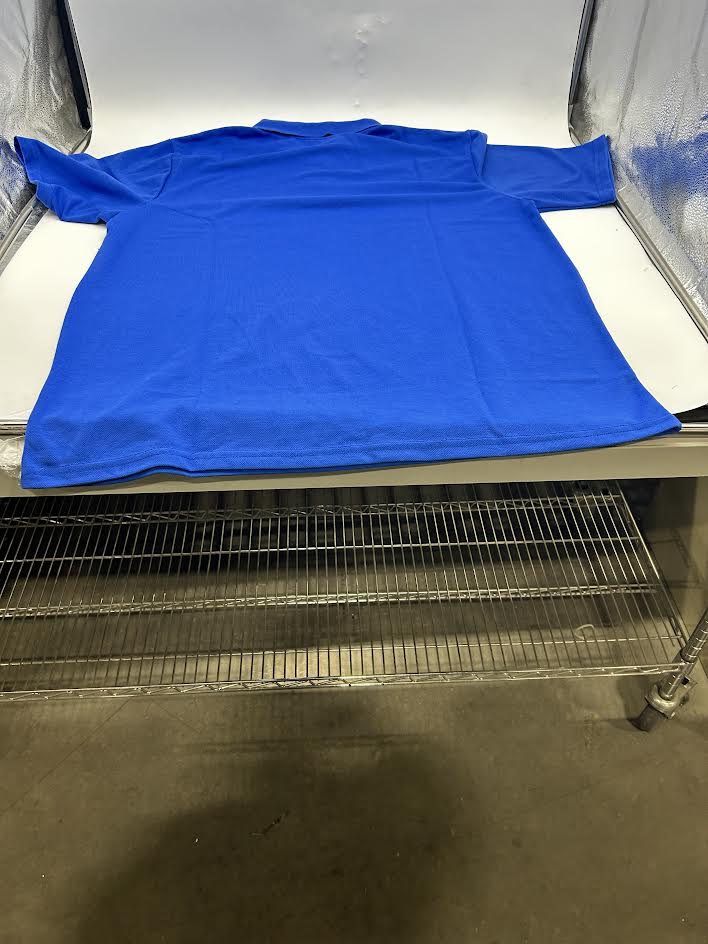 POLO AVENUE MEN'S - SIZE: MEN 3XL - ROYAL BLUE - Brand New