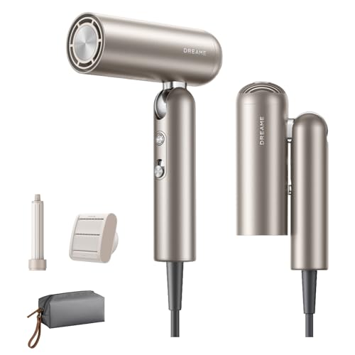 Dreame Pocket Hair Dryer Ultra Lightweight Blow Dryer with 2 Styling Attachments - Like New