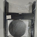 AUGOSTA BAMBOO ADJUSTABLE PLANT STAND, MID CENTURY MODERN DESIGN - BLACK - Like New