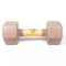 BLOGILATES JELLY HAND WEIGHT DUMBBELL, 10LB - PINK - Like New