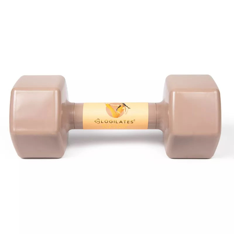 BLOGILATES JELLY HAND WEIGHT DUMBBELL, 10LB - PINK - Scratch & Dent