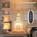 Candle Warmer Lamps with Timer, Electric Lamp Warmer, Dimmable Wax Melt Warmer - Like New