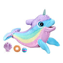 furReal Wavy The Narwhal Interactive Animatronic Plush Toy - B08SQH2397 - Brand New