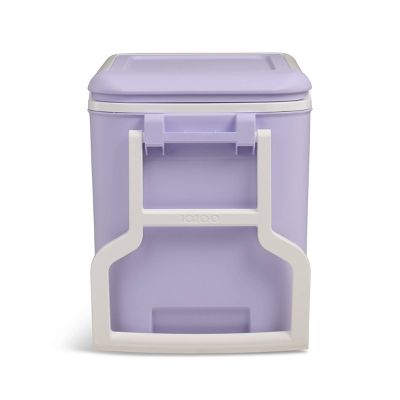 IGLOO WHEELIE 53 CANS/38QT ROLLING COOLER - LILAC BREEZE - Like New