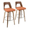 LumiSource Trilogy 30" Bar Stool, Bar Chairs, Swivel Bar Stools, Bar Stools - Like New