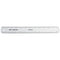 WESTCOTT ENGLISH AND METRIC SHATTERPROOF RULER, 12" - CLEAR - Brand New