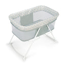 INGENUITY SNOOZE & STOW ROCKING PORTABLE FOLDING BASSINET - SHEPPY - Like New