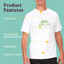 Marmot Men's Logo T-Shirt Graphic Cotton Tee Large Culebra Peak White 080 - Brand New