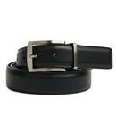 GIORGIO BRUTINI MEN'S REVERSIBLE STRETCH LEATHER BELT BLACK/BROWN SIZE L 36 - Brand New