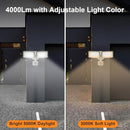 CELAVY 40W 4000 LUMEN LED SECURITY LIGHT, 3000K/5000K Light, CE-2202-A - White - Like New
