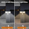 CELAVY 40W 4000 LUMEN LED SECURITY LIGHT, 3000K/5000K Light, CE-2202-A - White - Like New