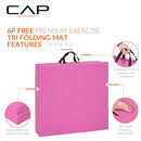 CAP Barbell All Purpose Folding Anti Tear Exercise Training Aerobic -PINK - Brand New