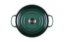 LE CREUSET ENAMELED CAST IRON SIGNATURE ROUND DUTCH OVEN 5.5QT - ARTICHAUT - Like New