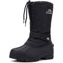 ALEADER Winter Boots for Men, Waterproof Snow Boots Hiking Shoes Black 13 - Brand New
