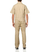 DICKIES MENS SHORT SLEEVE COVERALLS - SIZE: MEN S - KHAKI - Like New