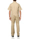 DICKIES MENS SHORT SLEEVE COVERALLS - SIZE: MEN S - KHAKI - Like New
