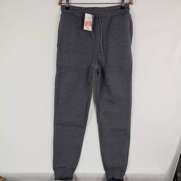 BASTION TRAIL WOMEN GRAY SWEATPANTS STRETCH LOOSE JOGGERS PANTS - M - CHARCOAL - Brand New