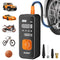 ZUZEE TIRE INFLATOR PORTABLE AIR COMPRESSOR 150PSI AIR PUMP - ORANGE/BLACK - Like New