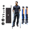 CASCADE MOUNTAIN TECH LIGHTWEIGHT AIRCRAFT GRADE ALUMINUM TREKKING POLES - Like New