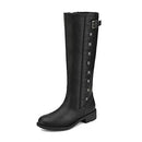 DREAM PAIRS Women's Wide Calf Knee High Boots, Fashion winter, Size 9 Army-w - Brand New