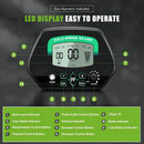 PalliPartners Professional Metal Detector with LCD Display - GREEN/BLACK - Like New