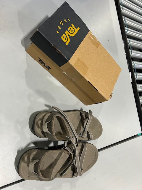 TEVA WOMEN'S W VERRA SANDAL, BURNT OLIVE - SIZE: WOMEN 9.5 - OLIVE - Like New