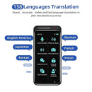 LTDNB LANGUAGE TRANSLATOR DEVICE SUPPORT 138 LANGUAGES TOUCH SCREEN - BLACK New