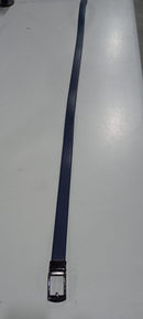 LEATHER RATCHET COMFORT CLICK BELT DRESS SLIDE BUCKLE SIZE 28 TO 50 - BLUE - Like New