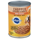 PEDIGREE CHOPPED GROUND DINNER W/ CHICKEN ADULT CANNED SOFT WET DOG FOOD - Brand New