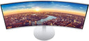 For Parts: SAMSUNG CJ79 34" View Finity Ultrawide QHD (3440x1440) White - CRACKED SCREEN