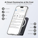 TTQ CHIME NOTE PRO AI VOICE RECORDER NO FEE CHATGPT 64 GB OBS-L1 - GRAPHITE - Like New