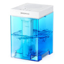 INSENVO HUMIDIFIER 7.5L FOR LARGE BEDROOM, ULTRASONIC MIST, CLEAR BLUE - WHITE - Like New