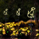 TOUCH OF ECO SOLAR LED NEON DOG STAKE LIGHT - WARM WHITE - Like New