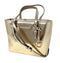 35H3GTVT0M Michael Kors XS Carry All Jet Set Travel Womens Tote, Pale Gold XS - Brand New
