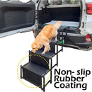 AVITEC PORTABLE 4 STEP PET STAIRS - BLACK - Like New