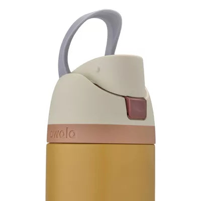 OWALA SPECIAL EDITION 24OZ STAINLESS STEEL INSULATED FREESIP BOTTLE - HONEYCOMB - Like New