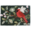 Boho Cardinals 20" x 30" Holiday Machine Washable Jellybean Accent Rug - Brand New