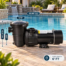 XtremepowerUS 1.5HP Above Ground Pool 2-Speed High Flow B01AB46PEE - Black - Brand New
