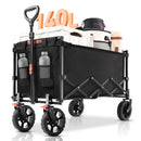 Navatiee WAGON CART HEAVY DUTY FOLDABLE COLLAPSIBLE ASSAULT BLACK - Brand New