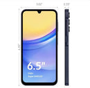 SAMSUNG GALAXY A15 5G AMOLED DISPLAY EXPANDABLE STORAGE TMOB ONLY - BLUE BLACK - Like New
