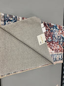 KATHY IRELAND HOME PRINTED FLANNEL WASHABLE 36"×60" AREA RUG - PERSIAN MEDALLION - Brand New