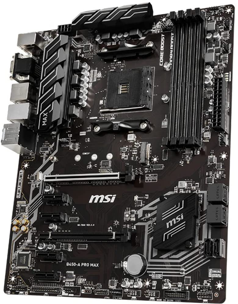 MSI ProSeries AMD Ryzen 2ND and 3rd Gen AM4 M.2 B450-A PRO MAX - Like New