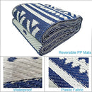 GFT Reversible Mats for Patio,Outdoor Plastic Rugs 9 x 12 Ft,Modern Plastic Area - Brand New