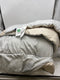 NESTL 102X90 KING DOWN ALTERNATIVE COMFORTER - BEIGE/GRAY - Like New