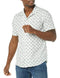 AEM20102SS22 AMAZON ESSENTIALS MEN'S COTTON RESORT SHIRT SLIM-FIT LIGHT BLUE L - Brand New