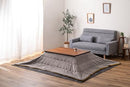 Kotatsu Futon Blanket Comforter Square 78" x78" - Brown - Brand New