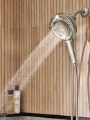 MOEN QUATTRO HANDHELD FOUR UNIQUE SHOWER MAGNETIX DOCK Brushed Nickel - Nickel - Like New